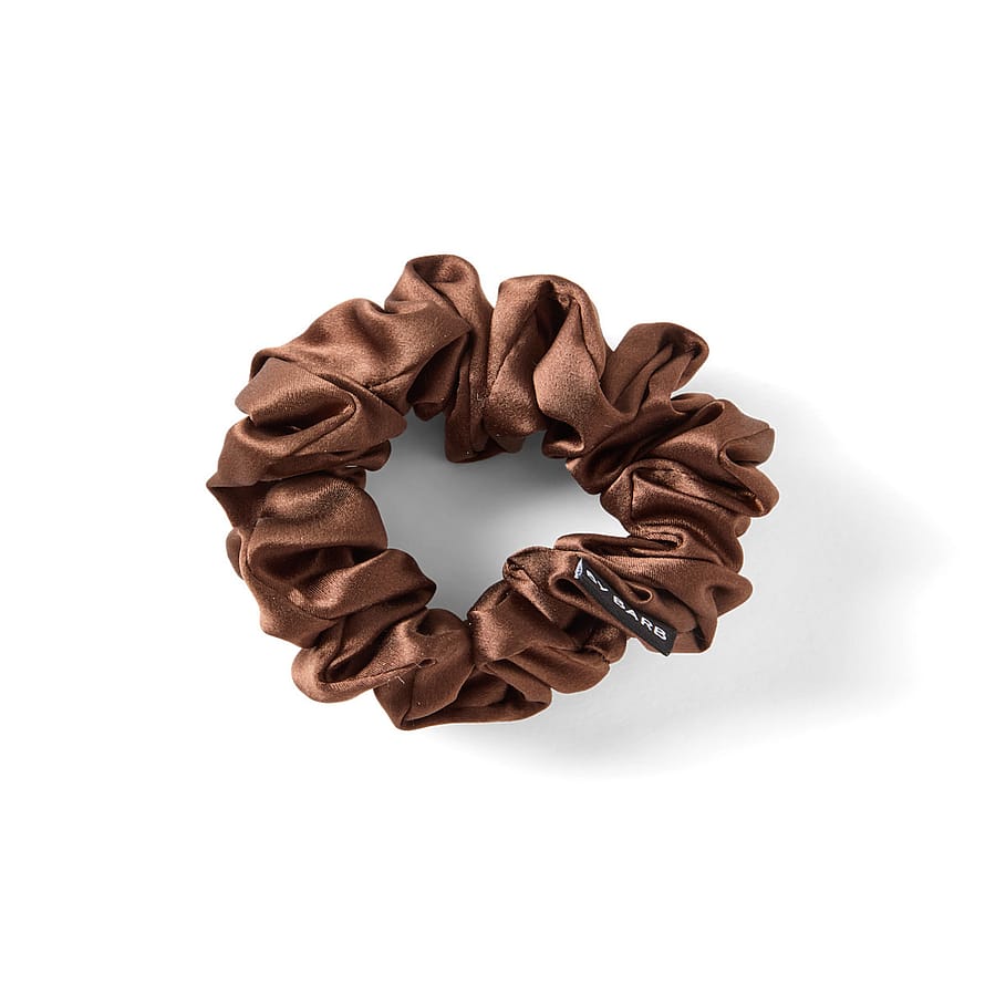 ByBarb Silk Scrunchie Brown