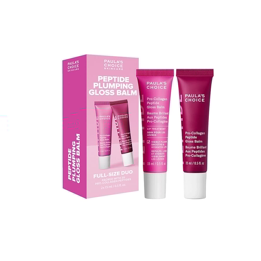 Paula's Choice The Peptide Plumping Gloss Balm Duo Paula's Choice The Peptide Plumping Gloss Balm Duo