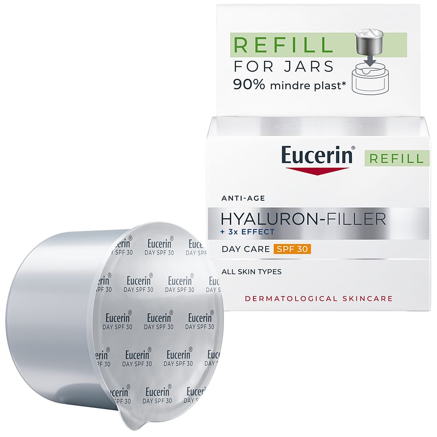 Eucerin HYALURON-FILLER + 3x Effect Day Cream SPF30 50 ml, Refill