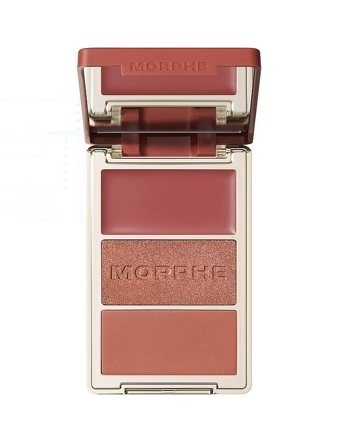 Morphe Cheek Thrills MultiFinish Face Trio Private Island