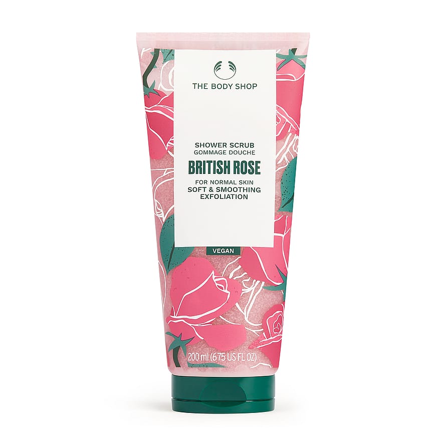 THE BODY SHOP British Rose Shower Scrub 200 ml