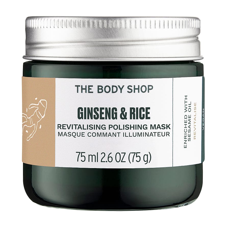 THE BODY SHOP Chinese Ginseng & Rice Clarifying Polishing Mask 75 ml