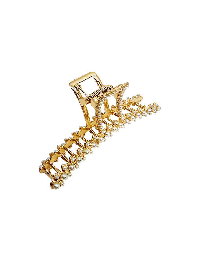 PIPOL'S BAZAAR Lindi Clamp Golden Pearl Gold PIPOL'S BAZAAR Lindi Clamp Golden Pearl Gold