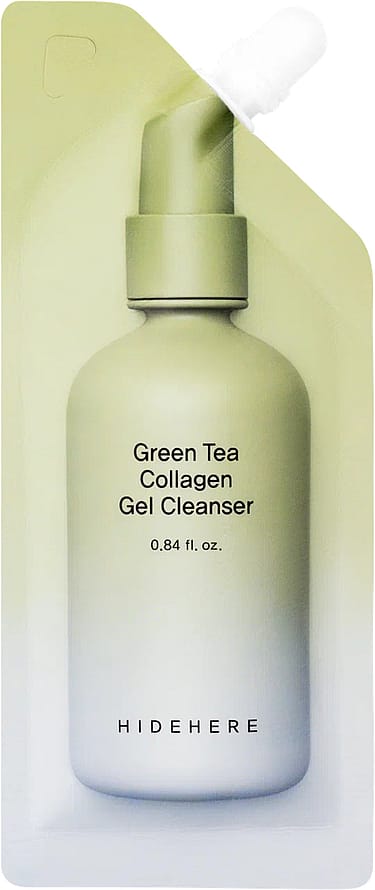 Hidehere Green Tea Collagen Gel Cleanser 25 ml
