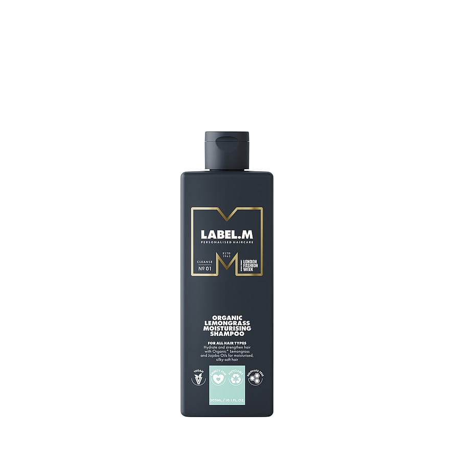 label.m Organic Lemongrass Moisturising Shampoo 300 ml