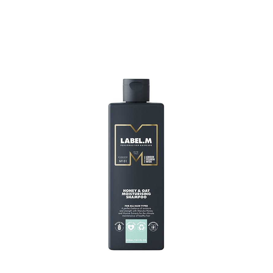 label.m Honey & Oat Moisturising Shampoo 300 ml