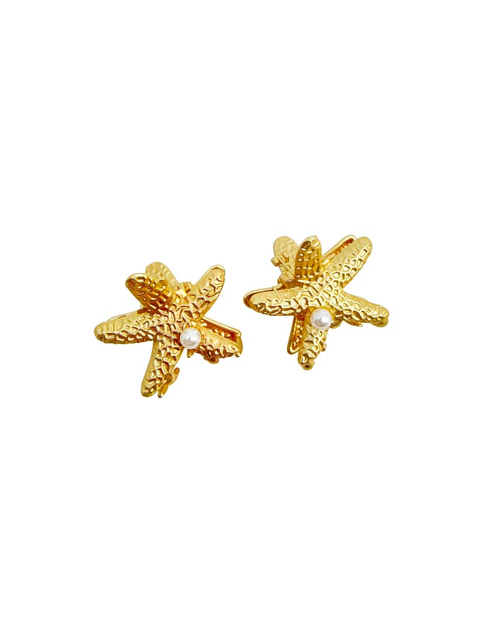 PIPOL'S BAZAAR Starfish Clamp Gold 2 pcs