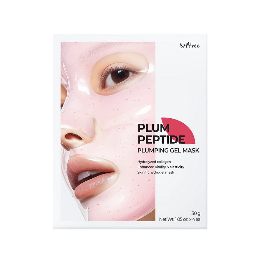 Isntree Plum Peptide Plumping Gel Mask 30 g x 4