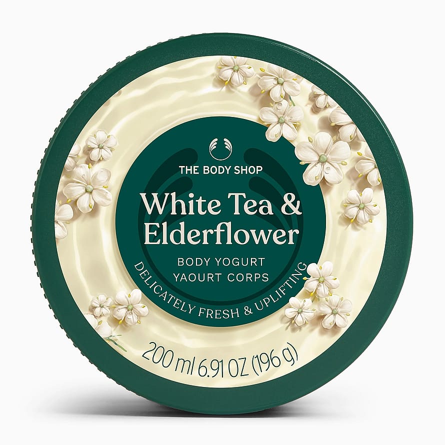 THE BODY SHOP BODYSH White Tea & Elderflower Body Yogurt 200 ml