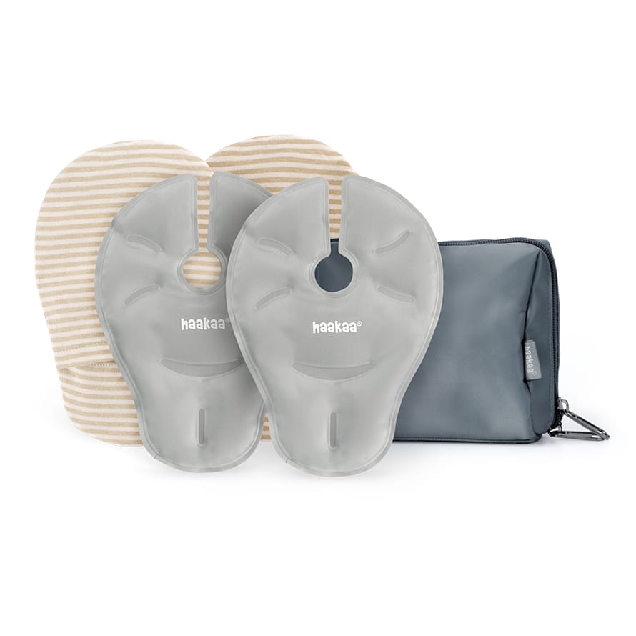 Haakaa Varme og Kølepude Grå