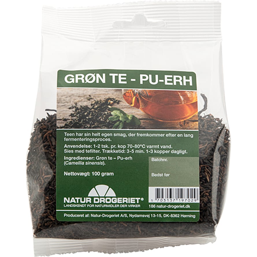 Natur Drogeriet Pu-erh te 100 g
