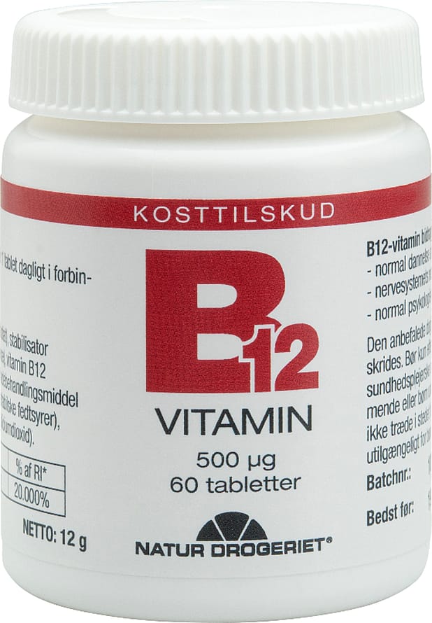 Natur Drogeriet B12 Gold Vitamin 60 tabl.