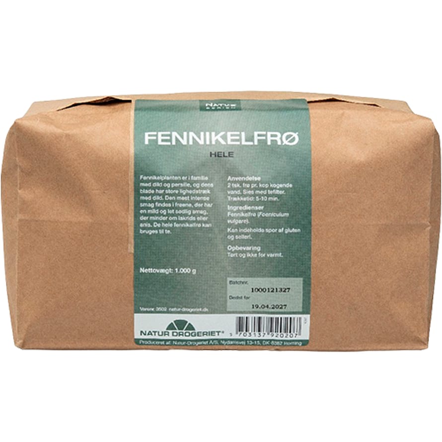 Natur Drogeriet Fennikel 1 kg