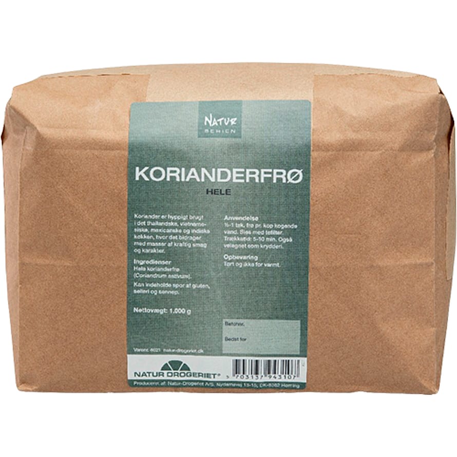 Natur Drogeriet Koriander Hele 1000 g