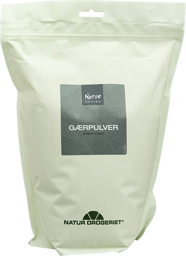 Natur Drogeriet Gærpulver lys tørret Inaktiv 1000 g