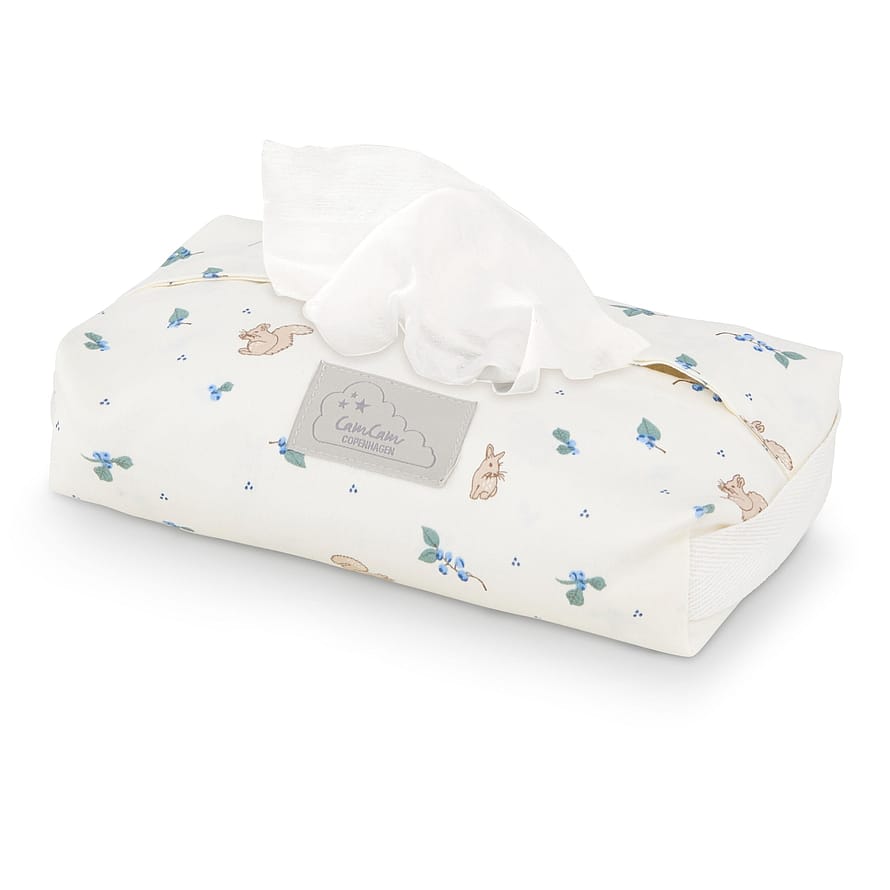 Wet Wipe Cover Gots Blueberries