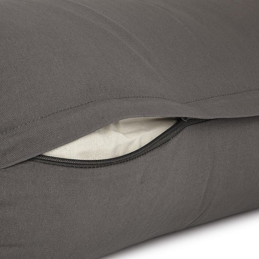 Calm Yoga Bolster - Grey –