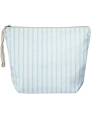 KICKS Beauty Cotton Makeup Bag Blue