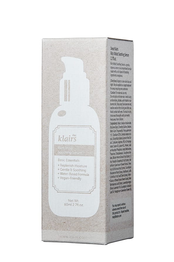 Rich Moist Soothing Serum