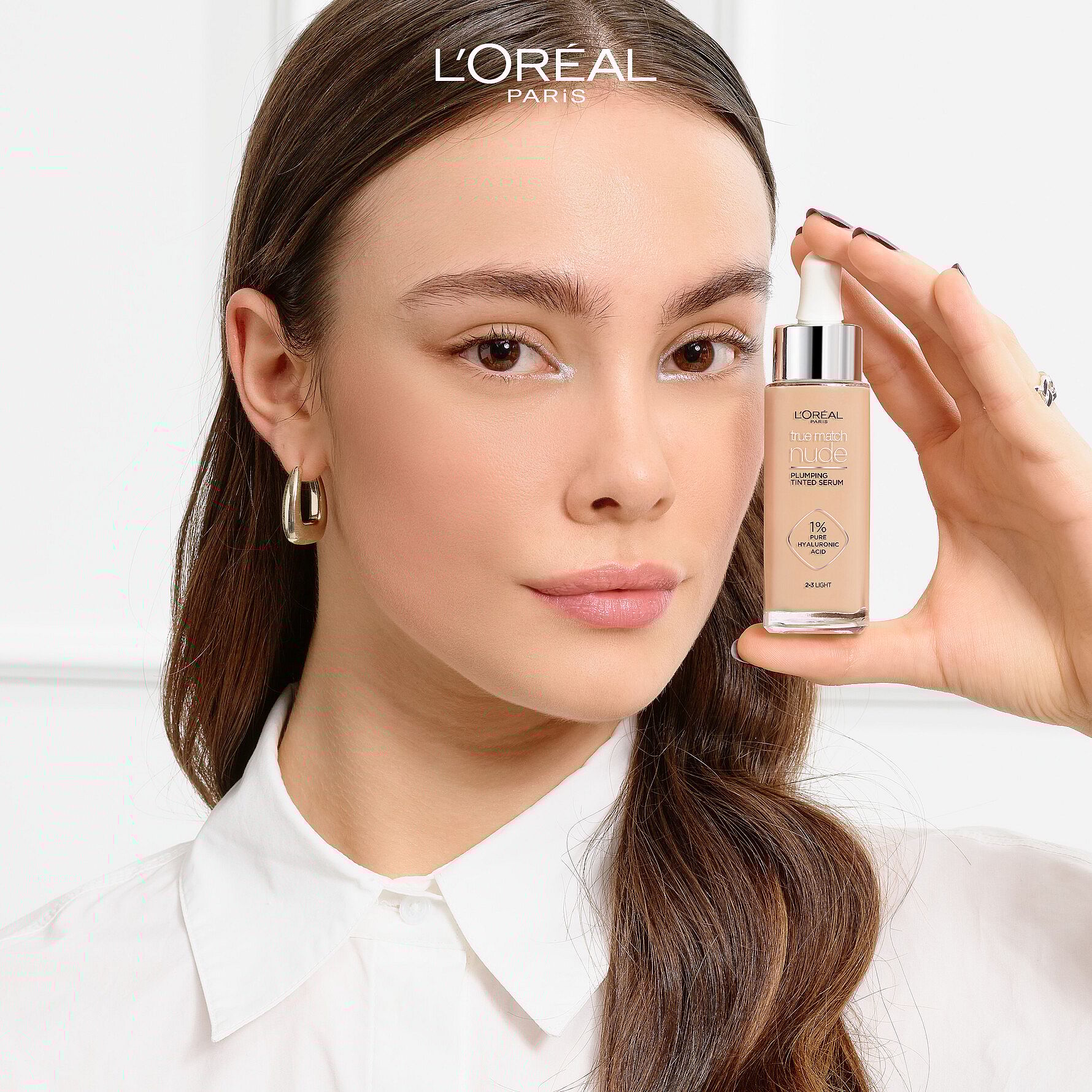 True Match Nude Plumping Tinted Serum Foundation