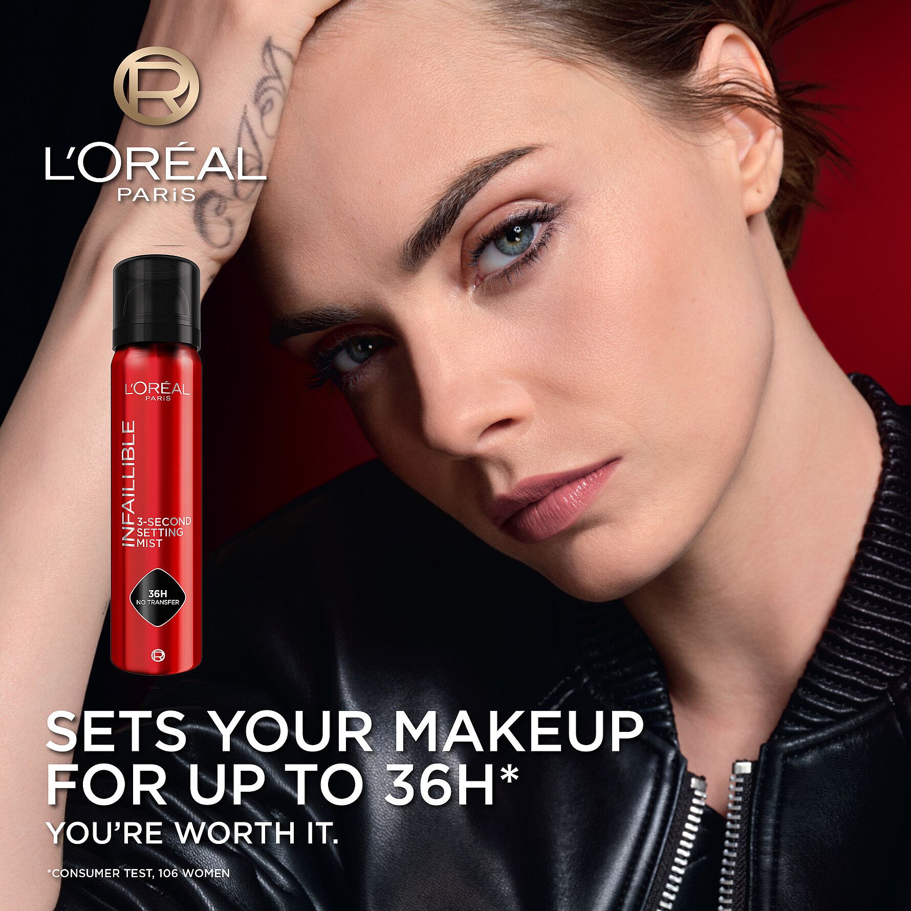 Infaillible 3-Second Setting Mist