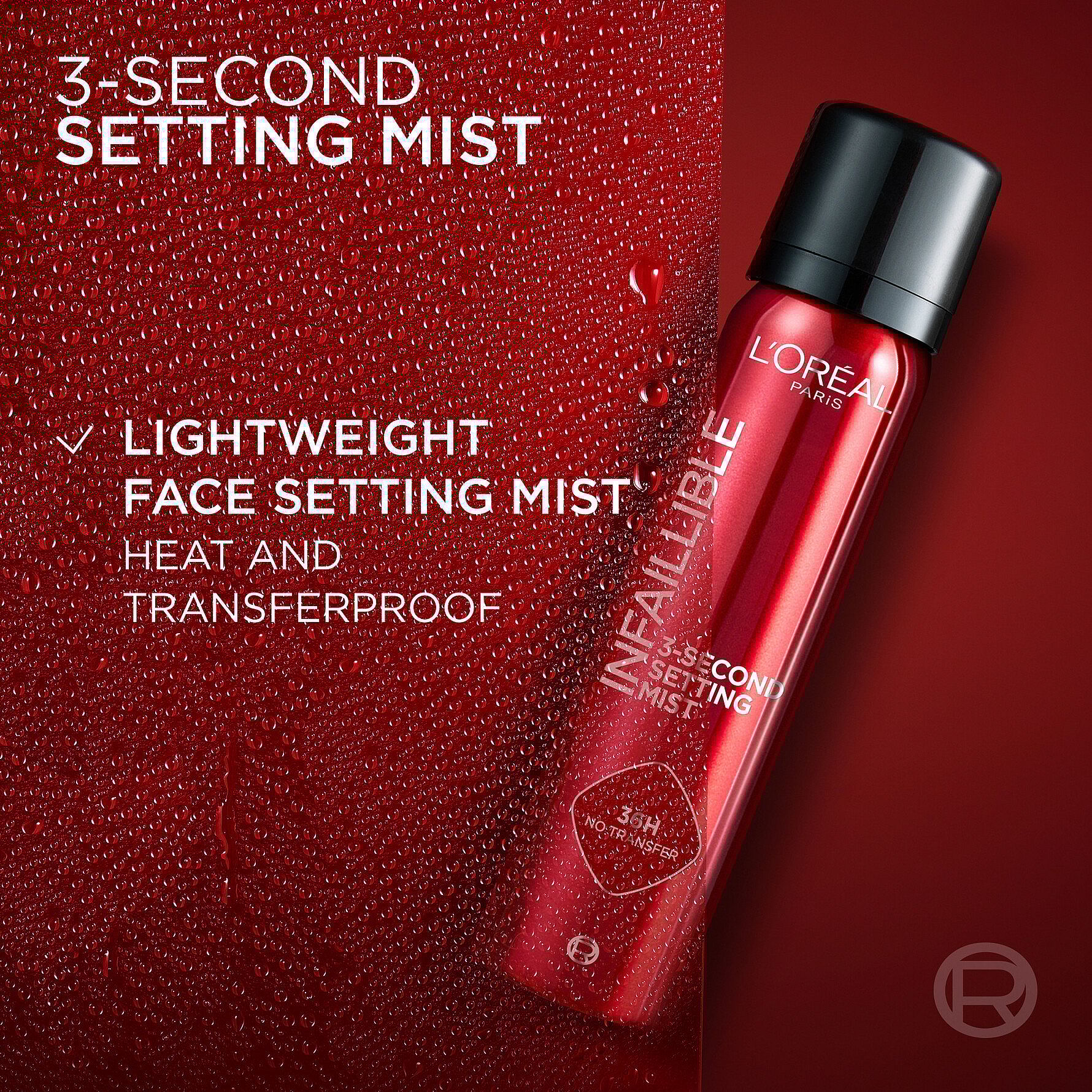 Infaillible 3-Second Setting Mist