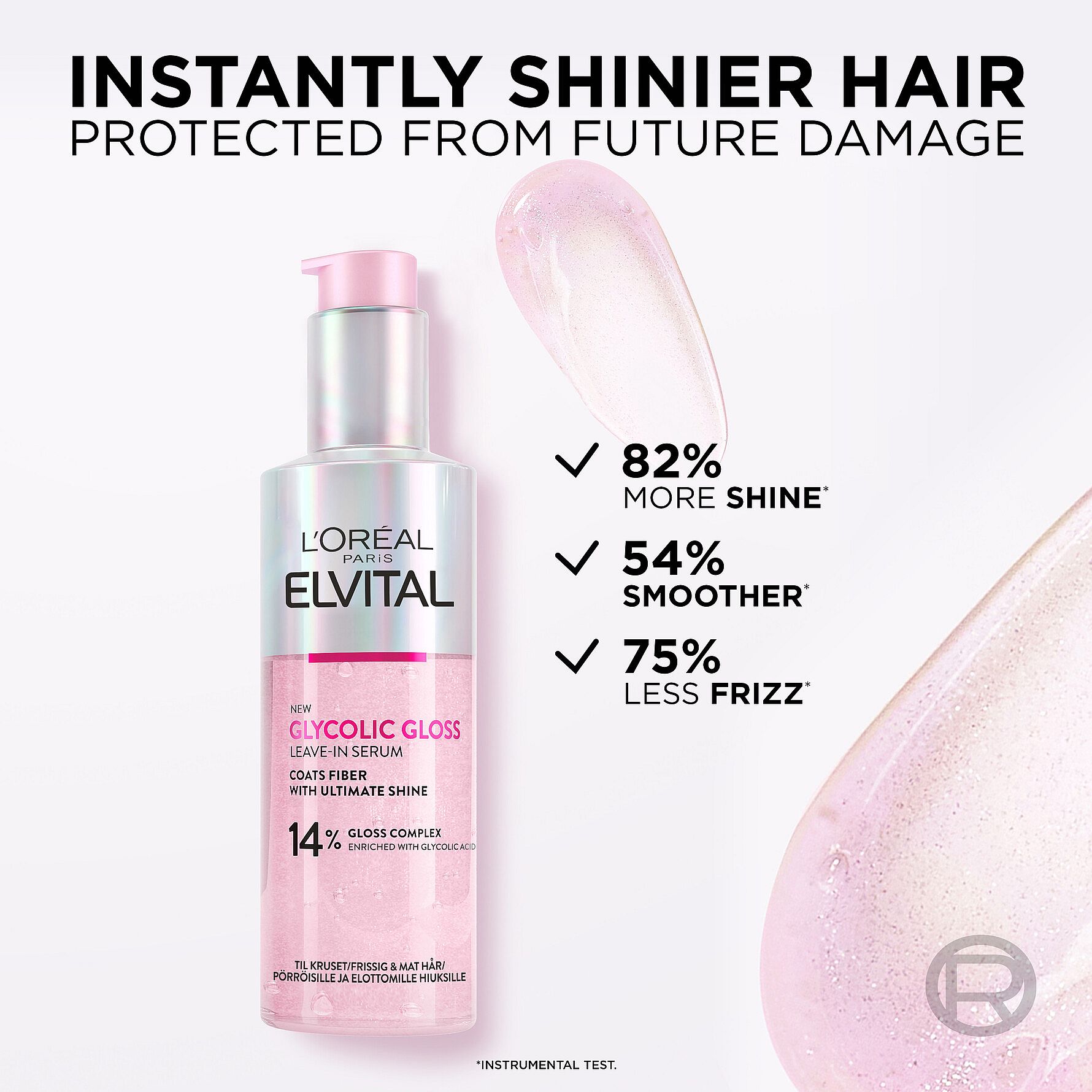 Elvital Glycolic Gloss Leave-in Serum