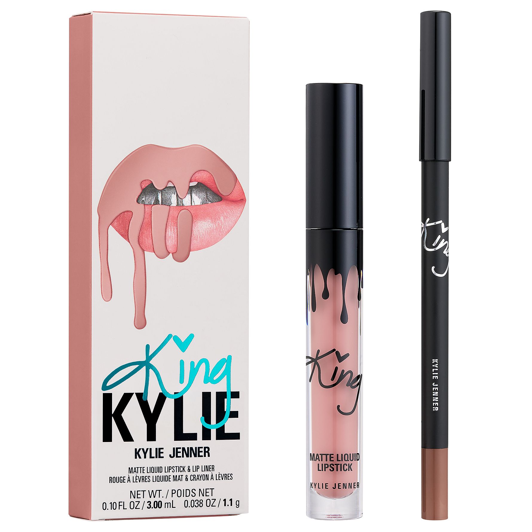 King Kylie Matte Liquid Lipstick & Lip Liner