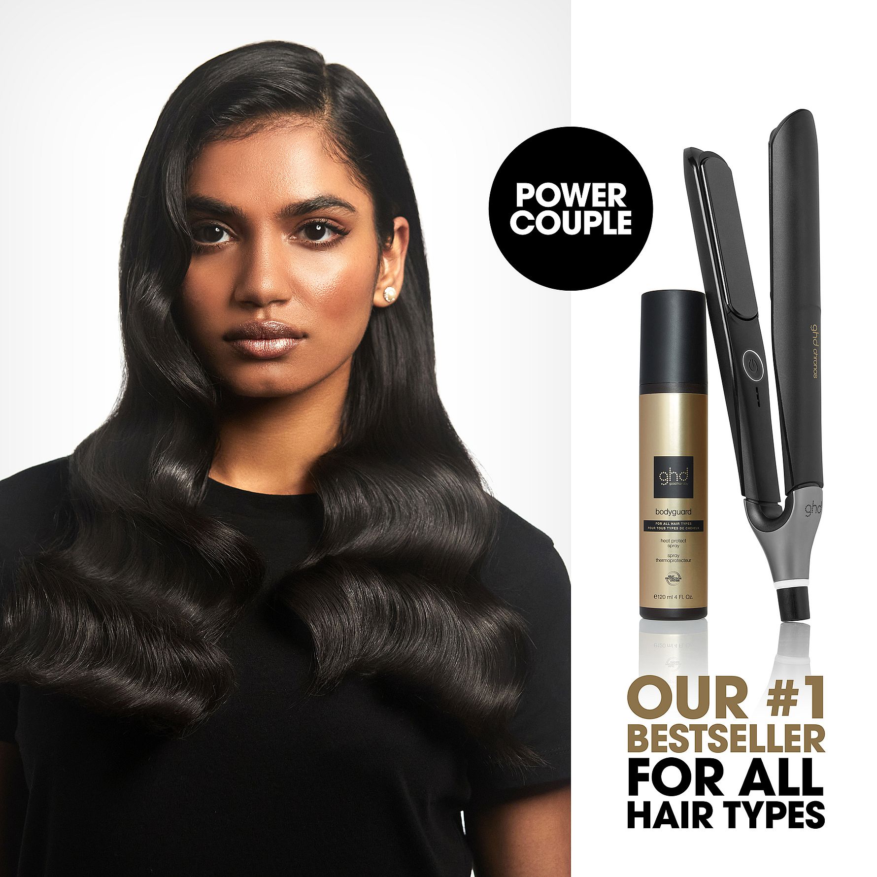 Bodyguard - Heat Protect Spray For All Hair Types