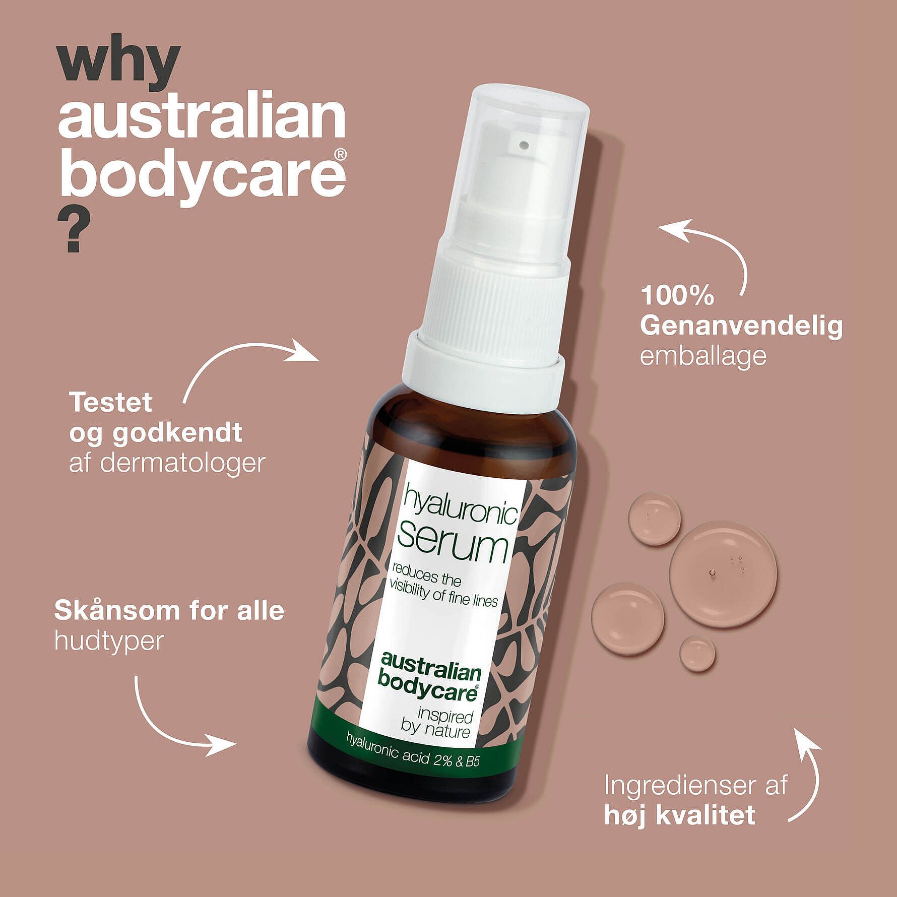 2% Hyaluronic Acid Serum – Hydrates, Soothes And Softens Sensitive Skin