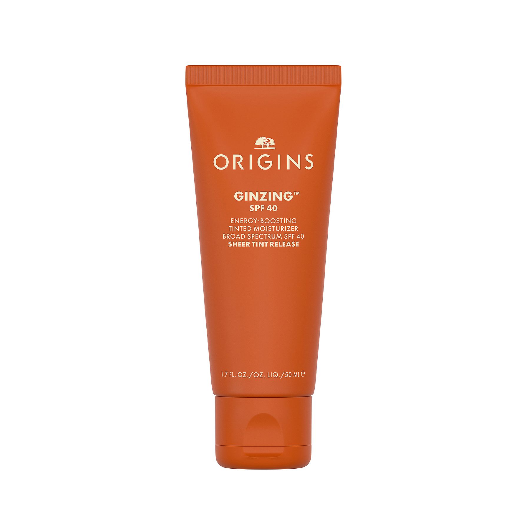 GinZing SPF 40 Energy-Boosting Tinted Moisturizing Face Cream
