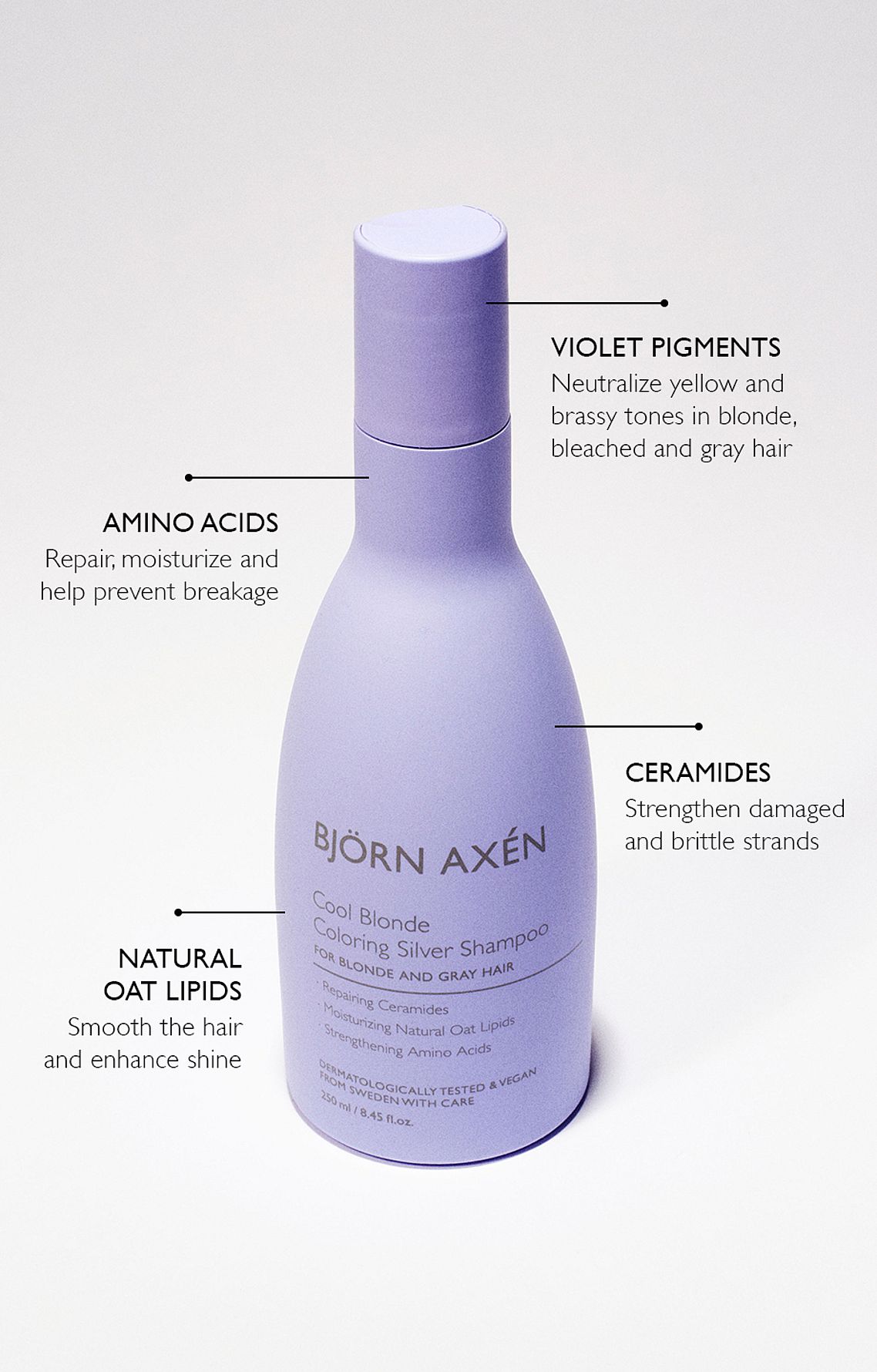 Cool Blonde Coloring Silver Shampoo