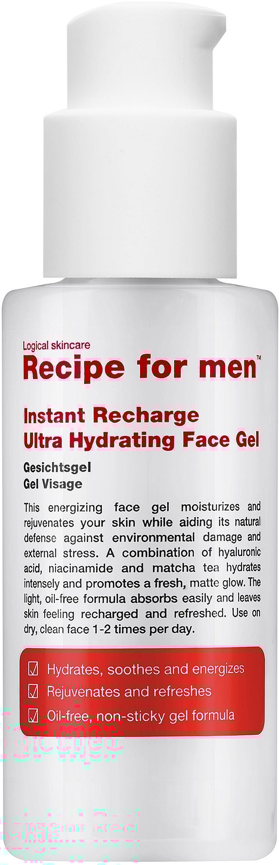 Instant Recharge Face Gel