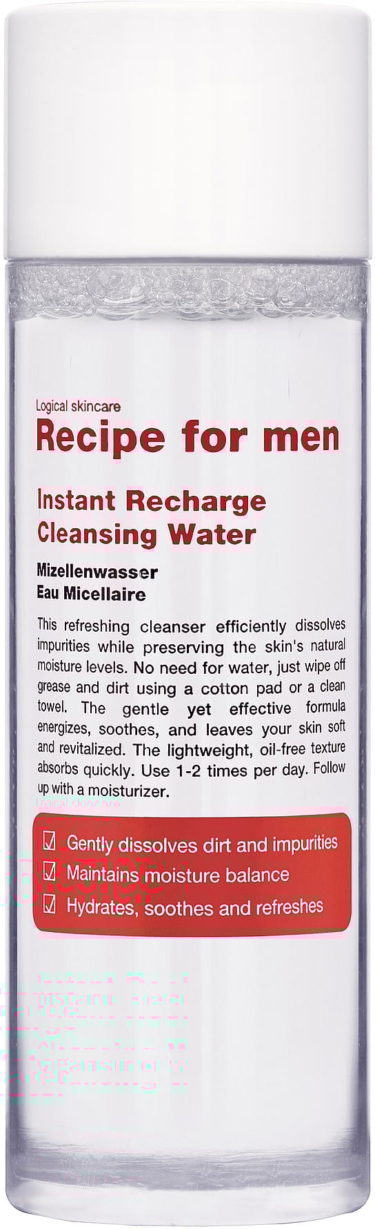 Instant Recharge Cleansing Water
