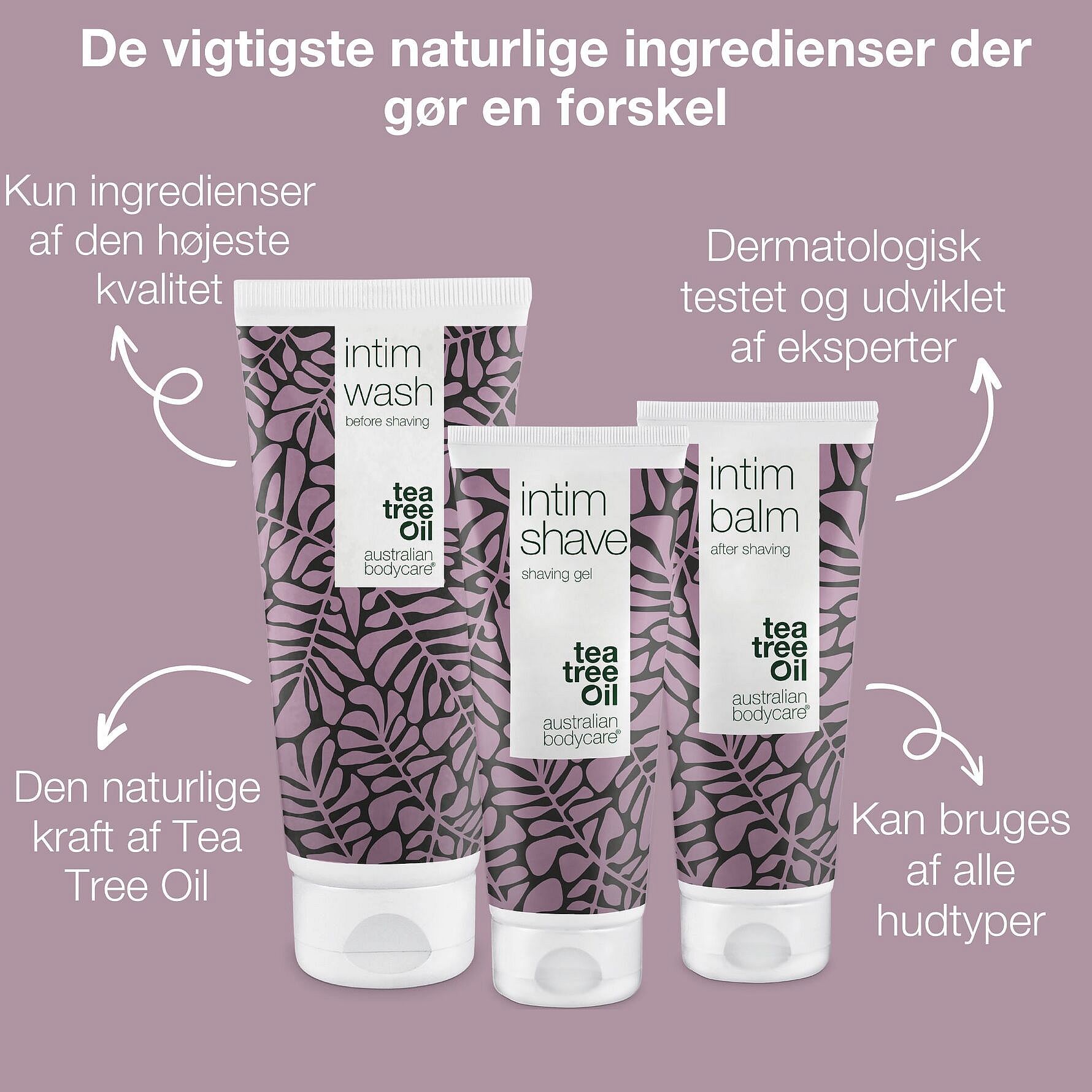 3-Step Intimate Shaving Kit For Smooth Skin Without Irritation, Redness & Ingrown Hairs