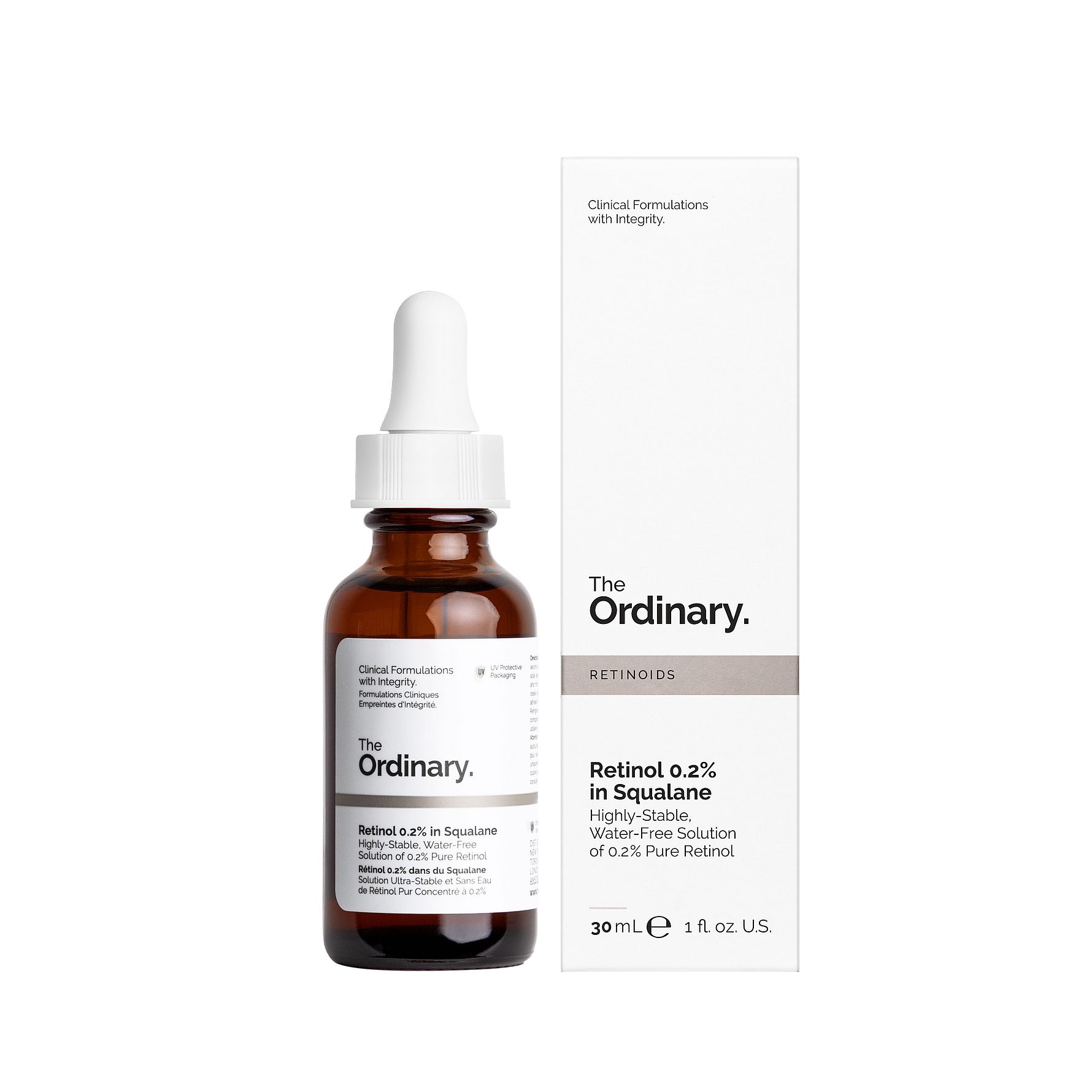 Retinol 0.2% In Squalane Face Serum