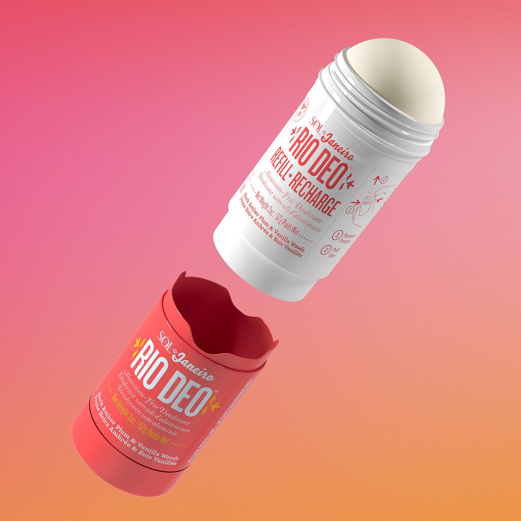 Rio Deo Aluminum-Free Deodorant Cheirosa 40