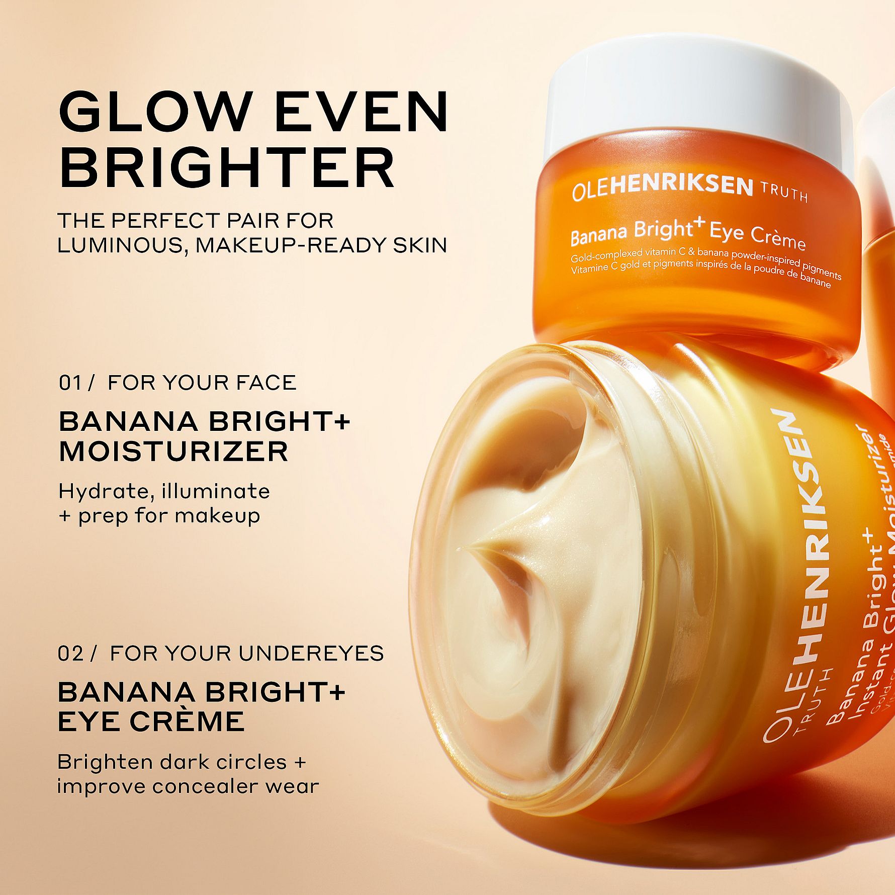 TRUTH Banana bright+ eye crème