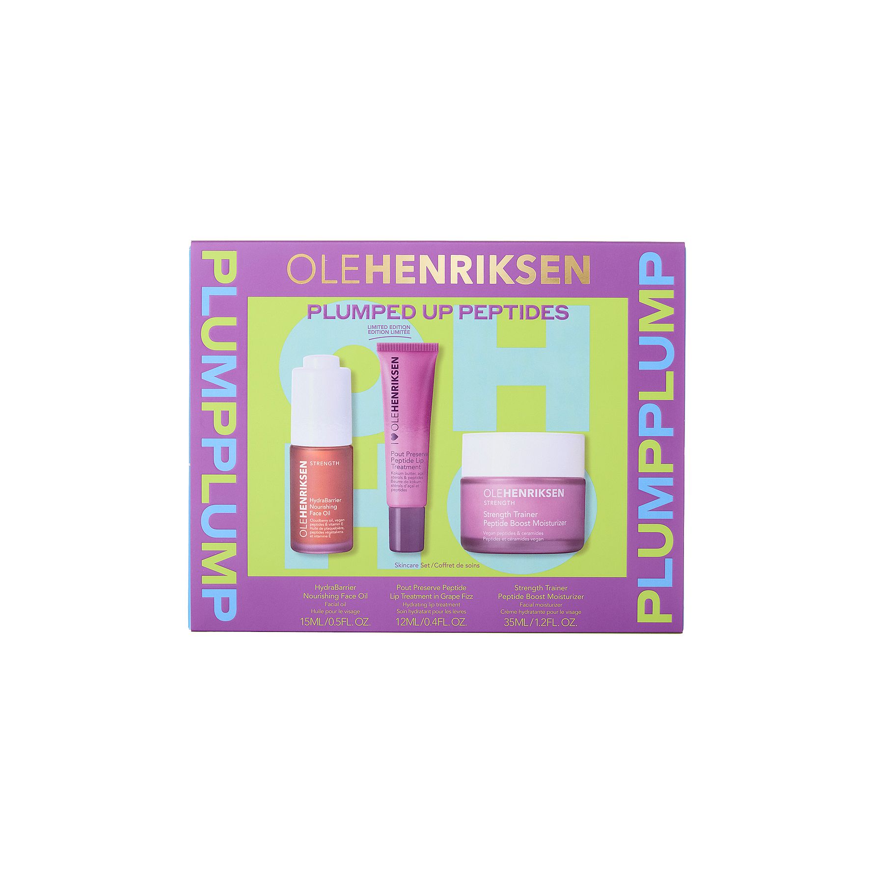 Plumped Up Peptides Gift Set