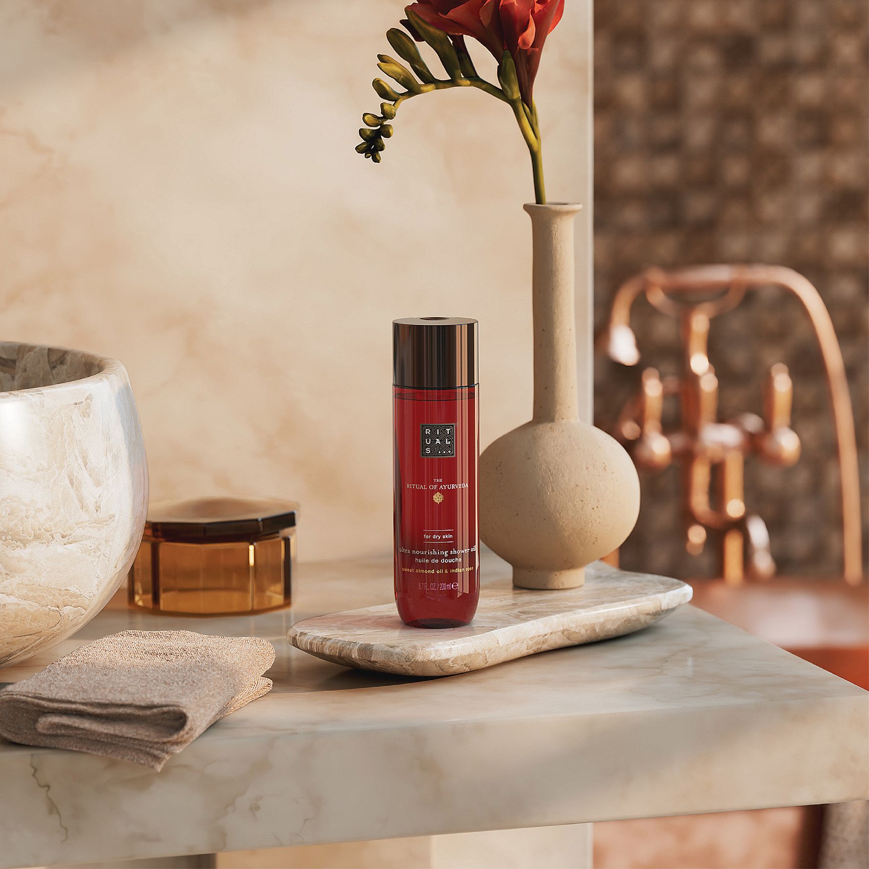 The Ritual Of Ayurveda Shower Oil