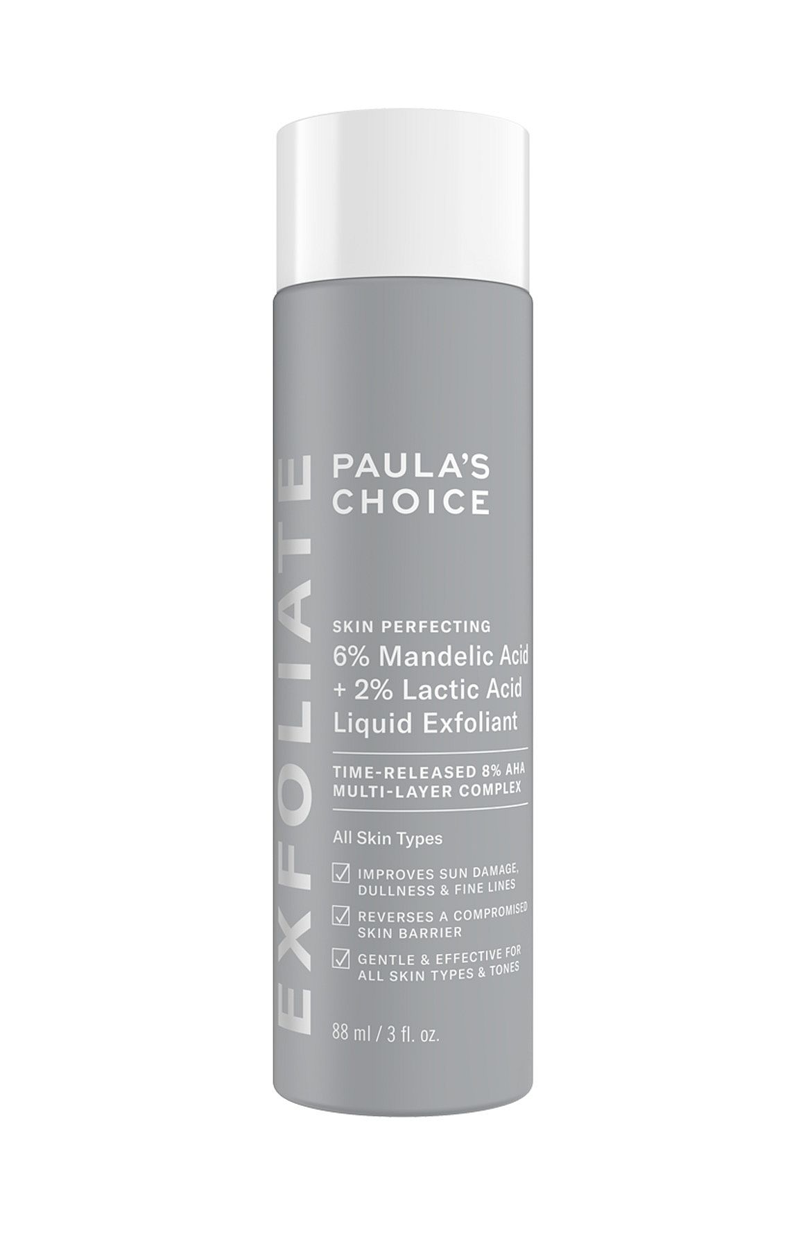 Skin Perfecting 6% Mandelic Acid + 2% Lactic Acid Liquid Exfoliant