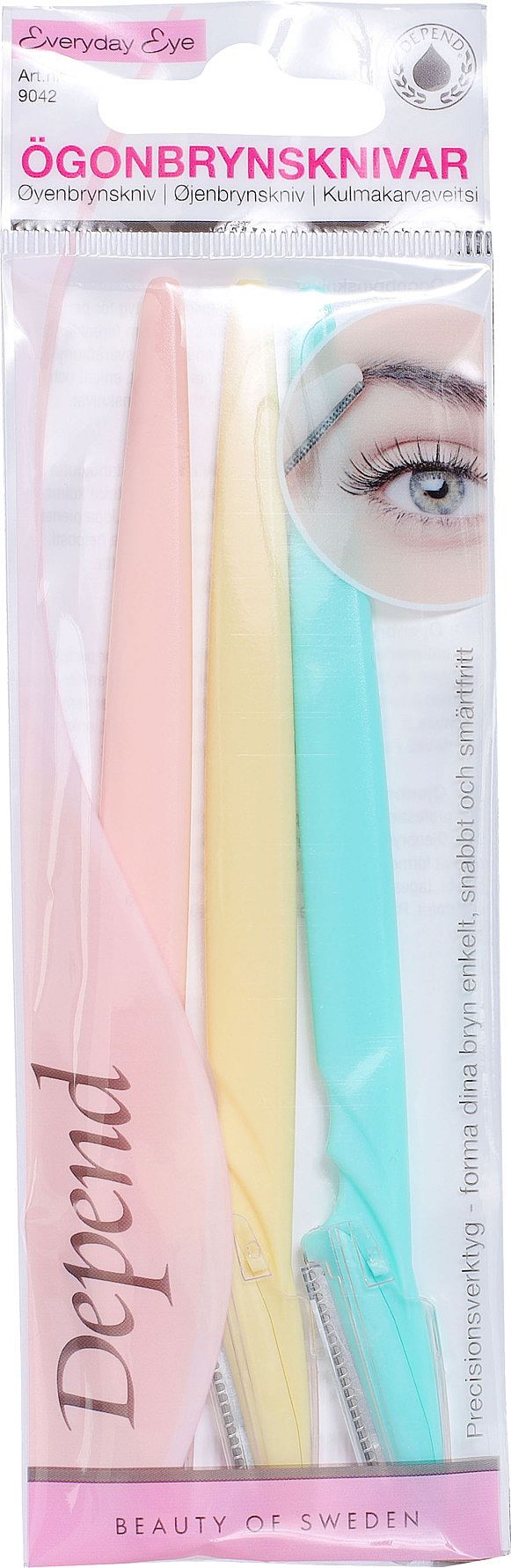 Everyday Eye Brow Knives