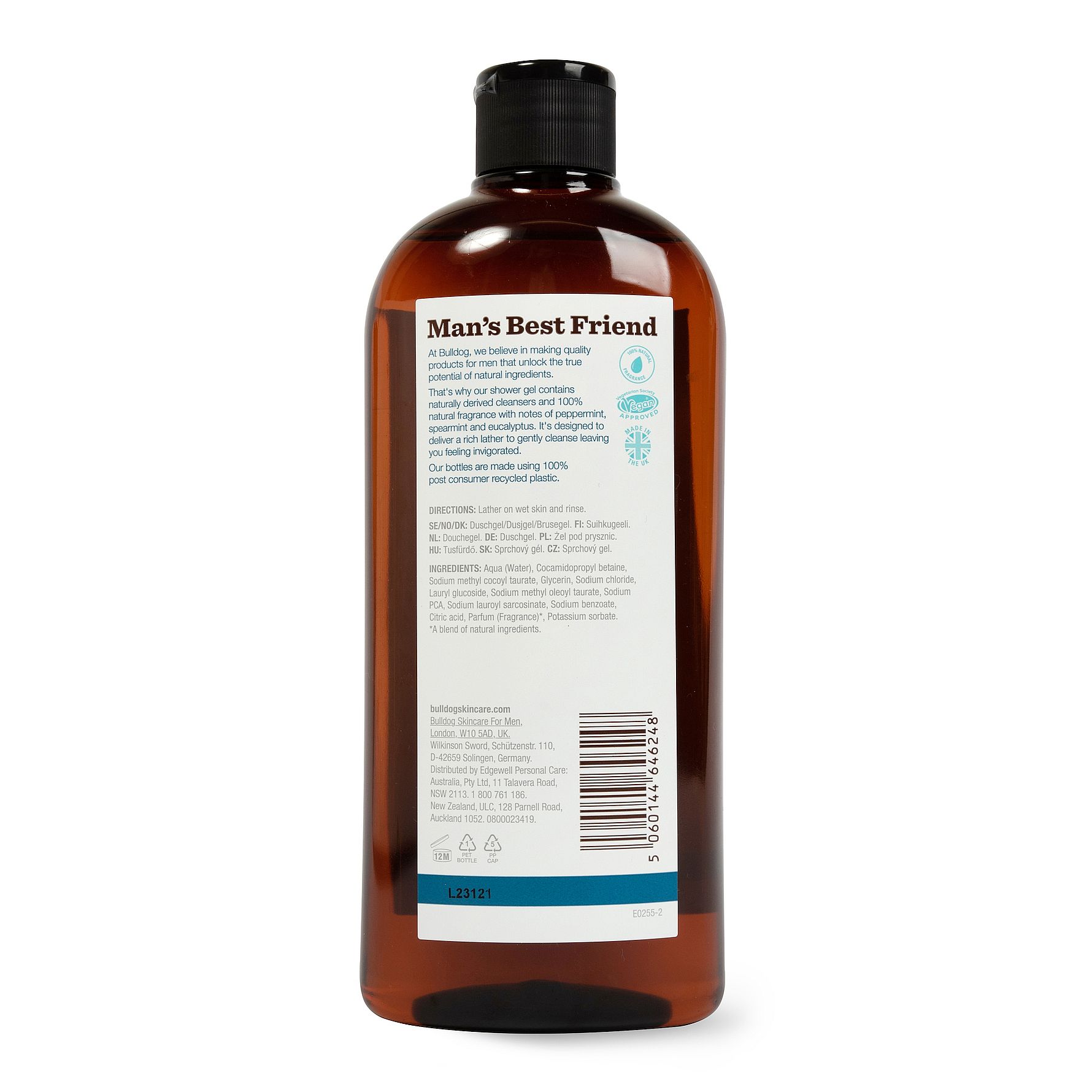 Peppermint & Eucalyptus Shower Gel