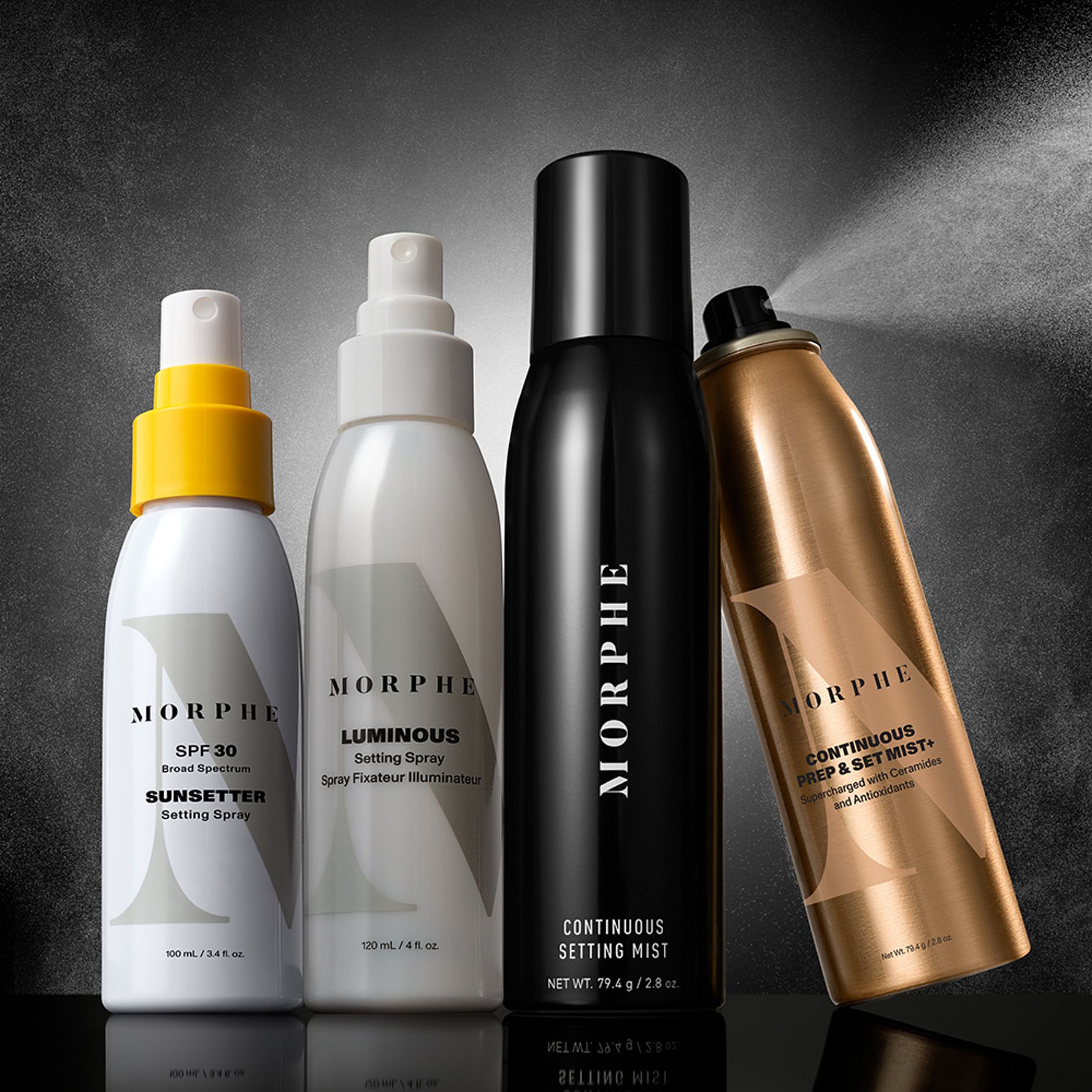 Jumbo Continuous Setting Mist Setting Spray