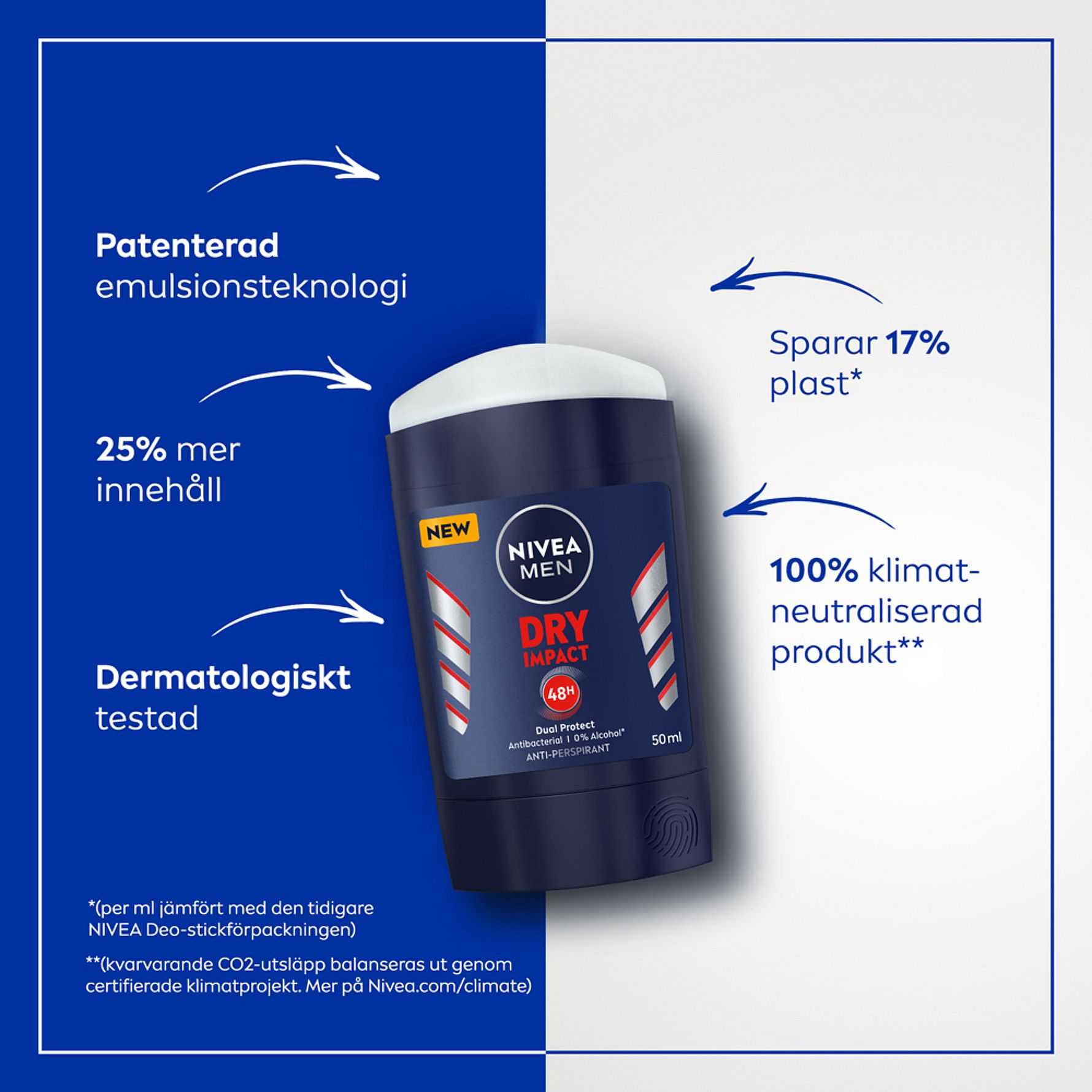 Dry Impact Deodorant Stick