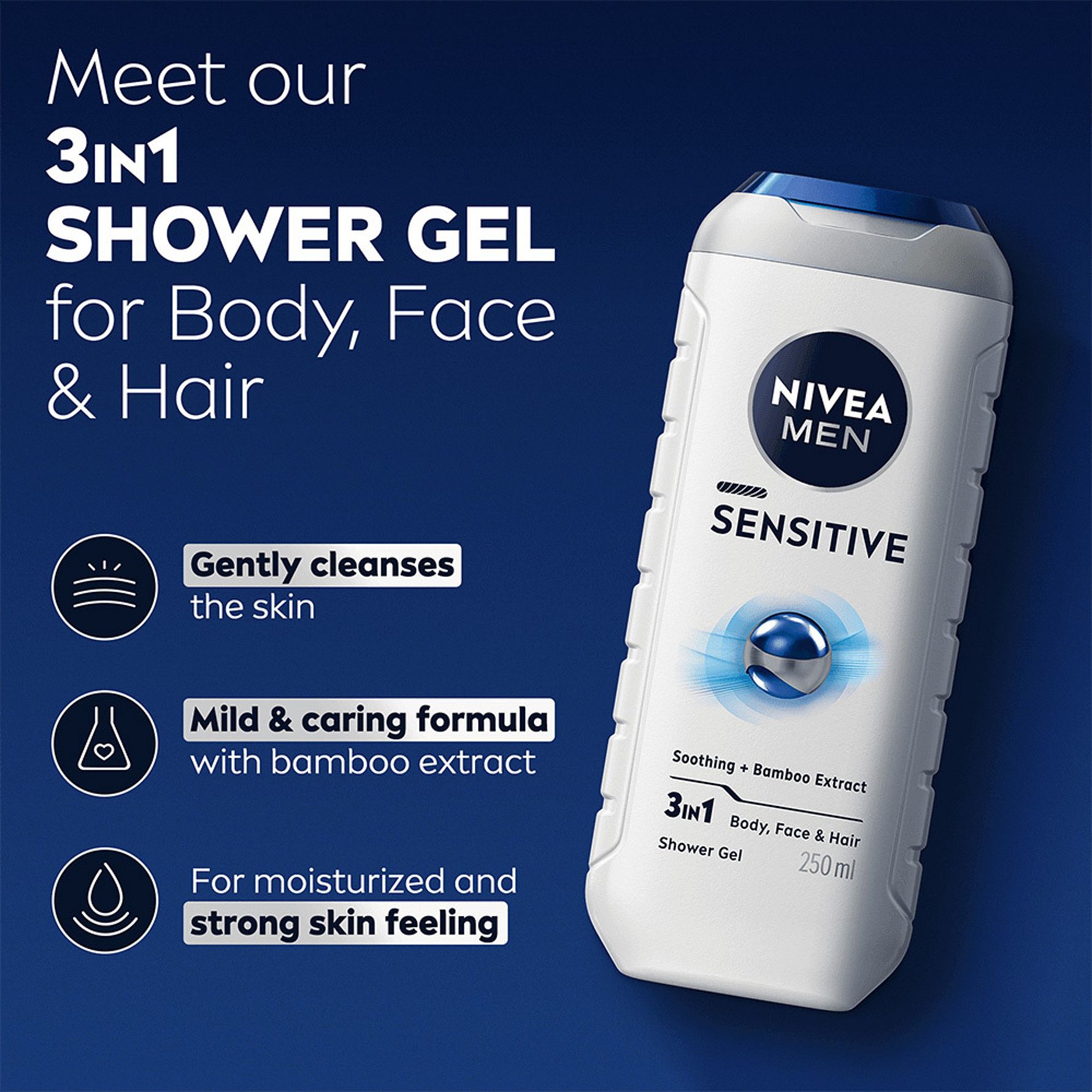 Sensitive Shower Gel For Men