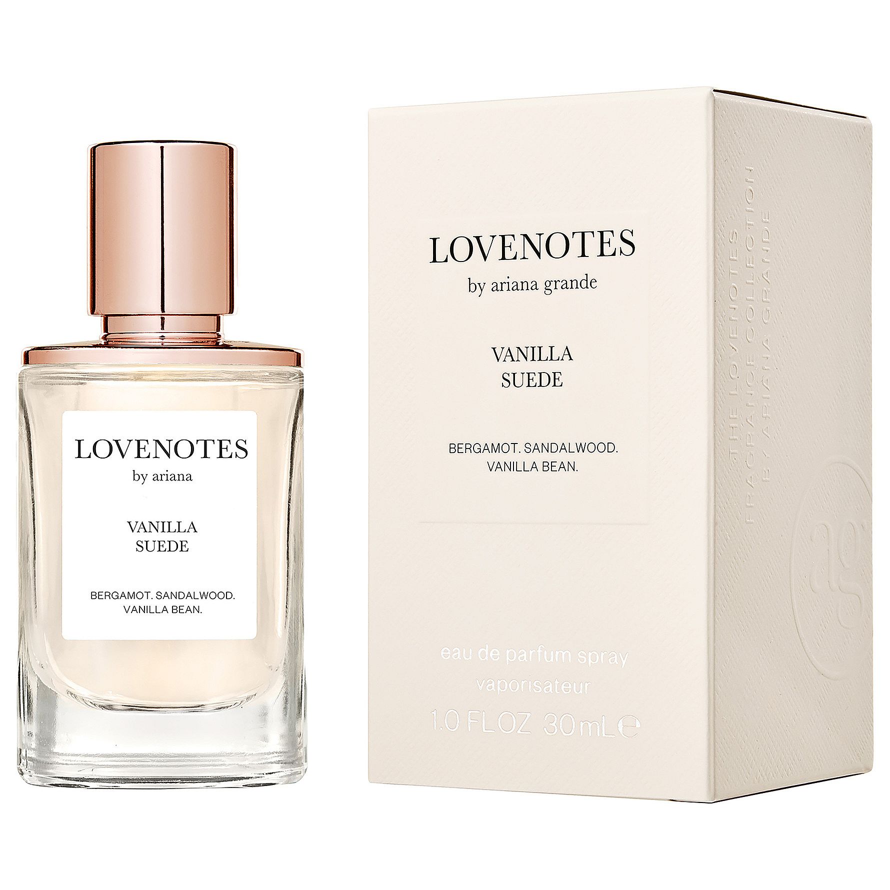 Lovenotes by Ariana Vanilla Suede EdP