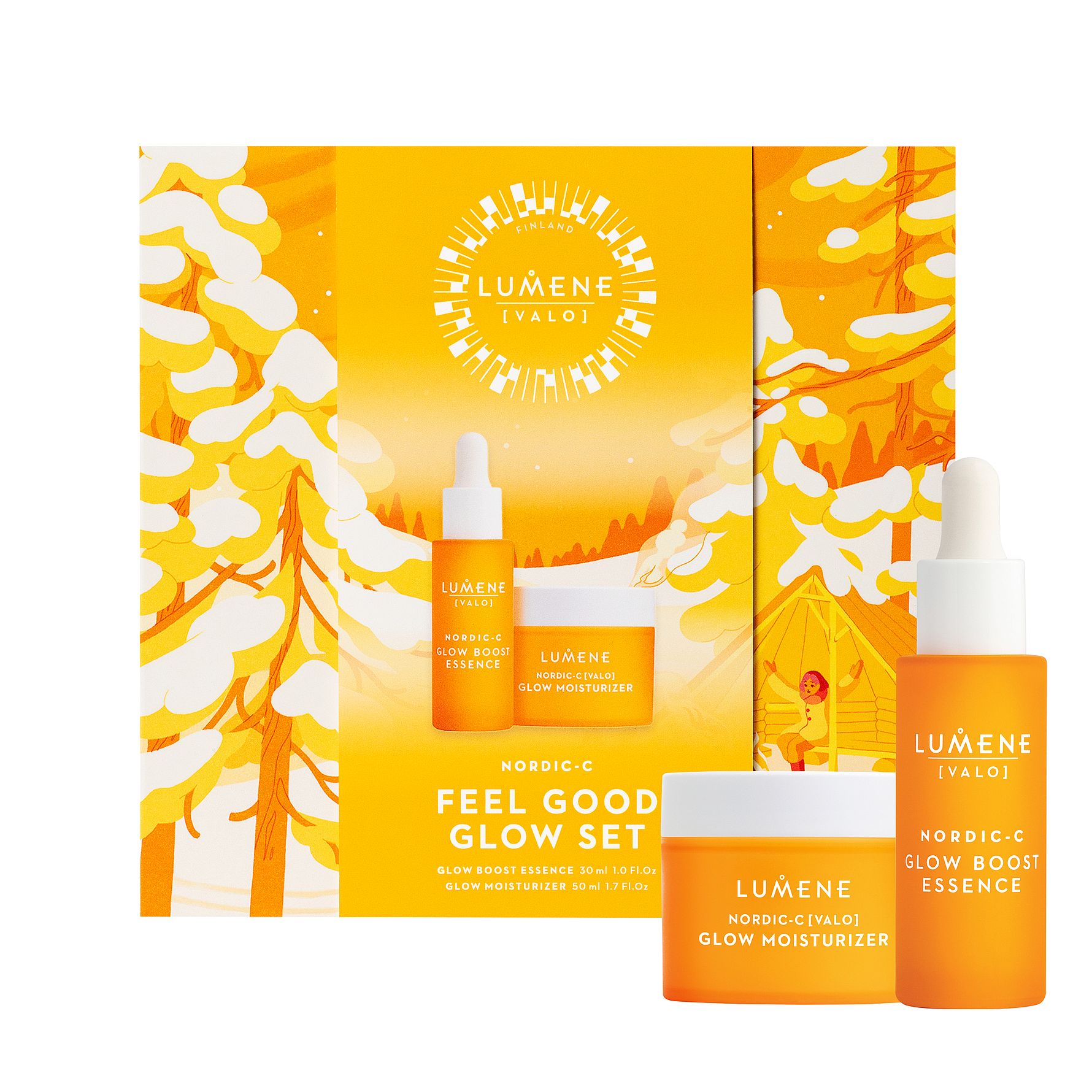 Nordic-C Feel Good Glow Moisturizer Set