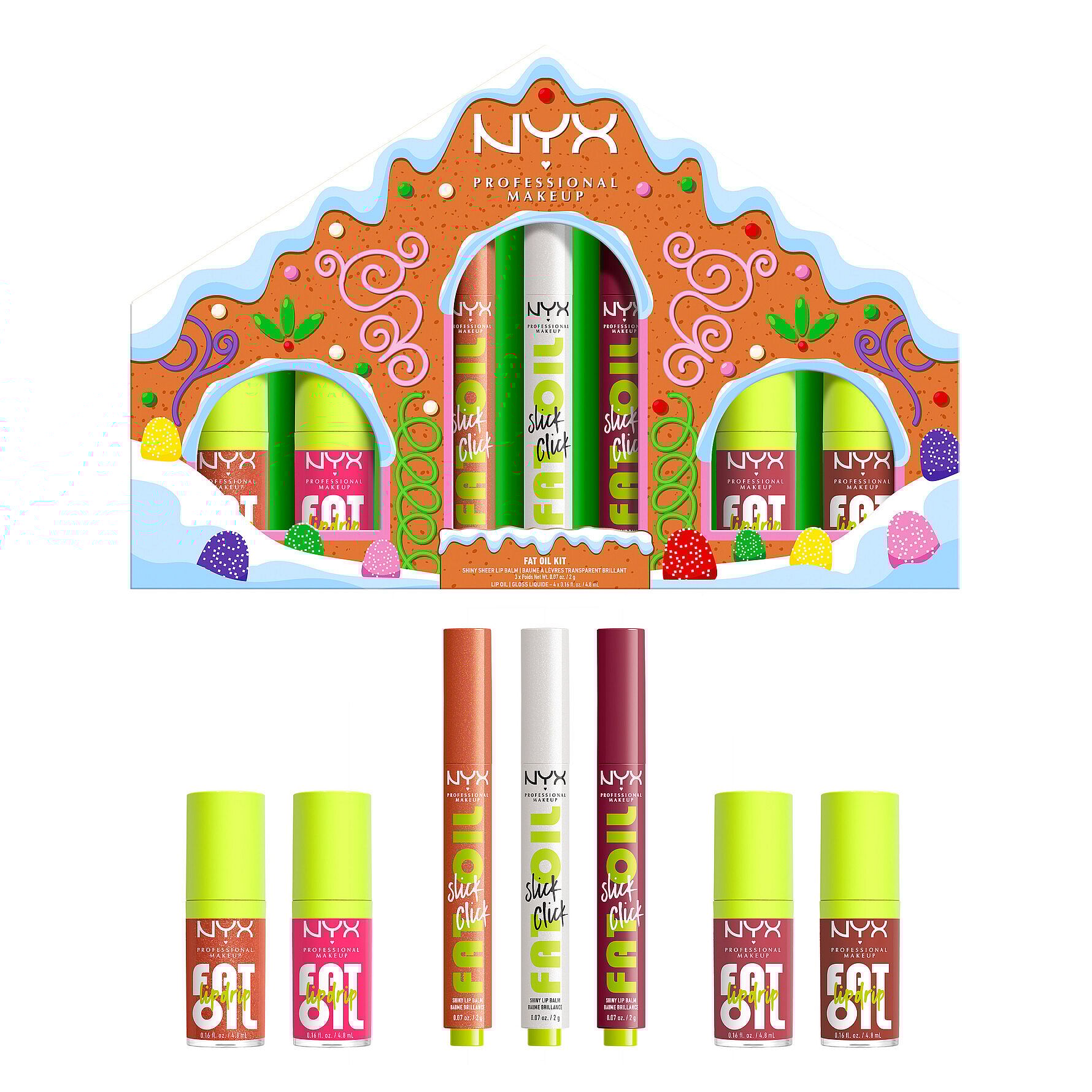 Fat Oil Gingerbread House Kit