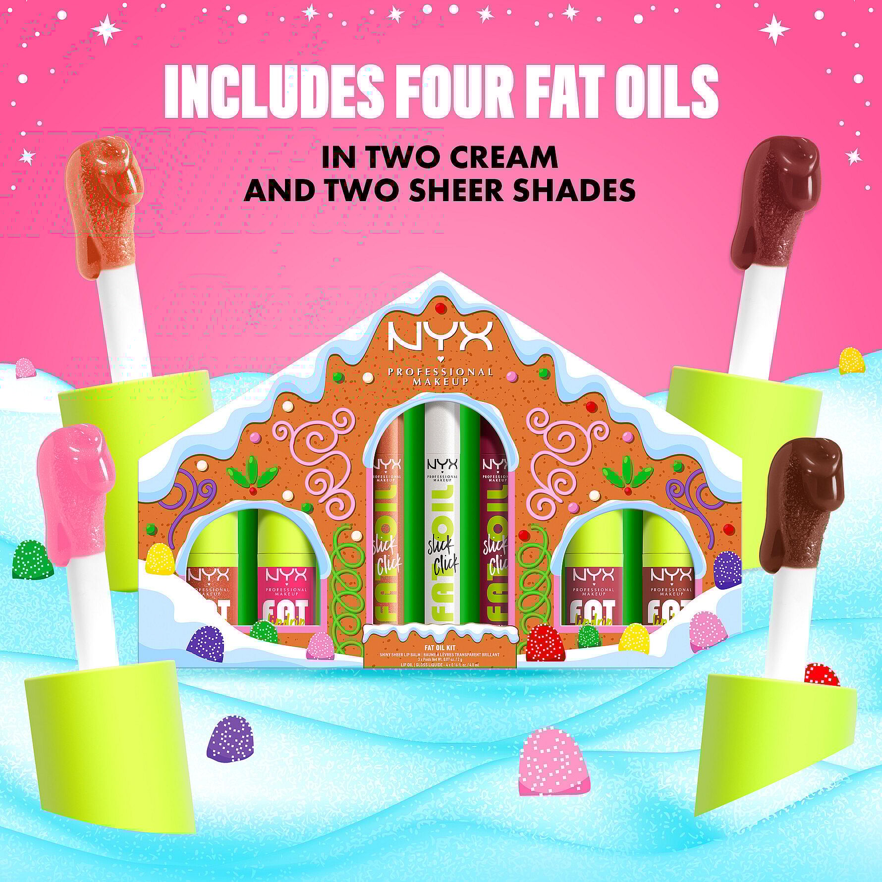 Fat Oil Gingerbread House Kit